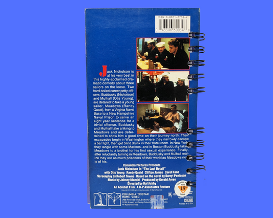 Cahier de film VHS The Last Detail