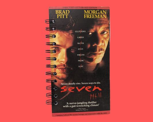 Seven VHS Movie Notebook