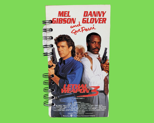 Lethal Weapon 3 VHS Movie Notebook