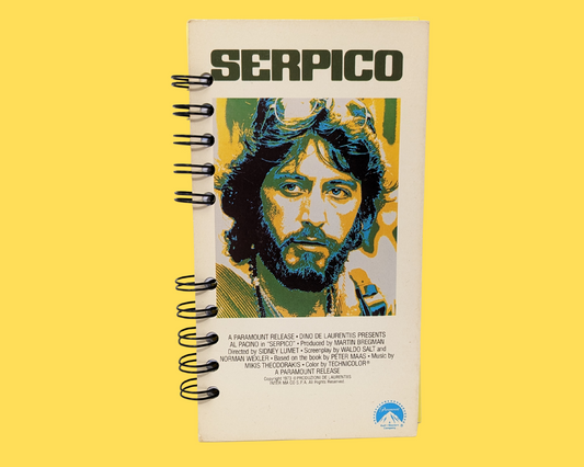 Cahier de film Serpico VHS