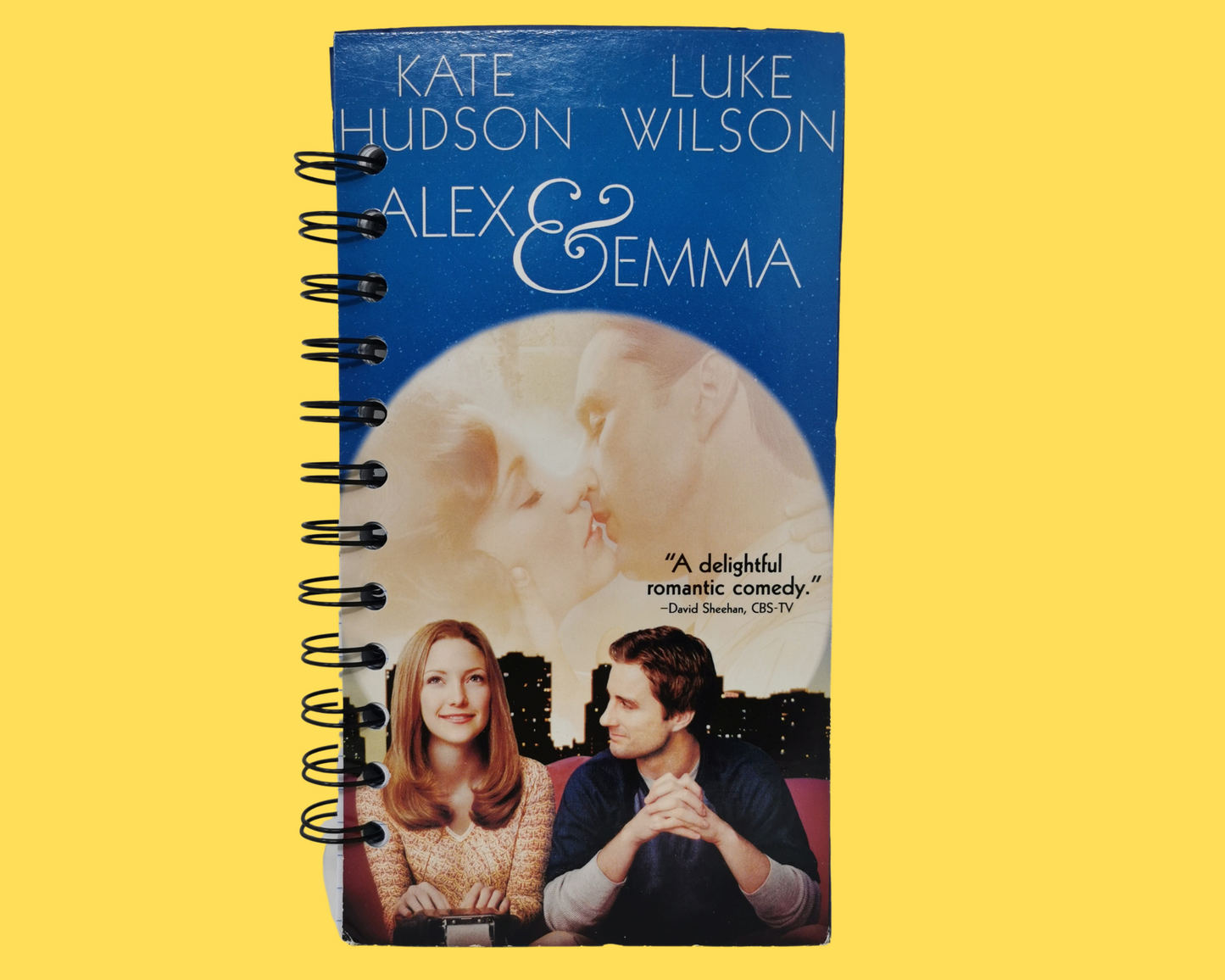 Alex & Emma VHS Movie Notebook