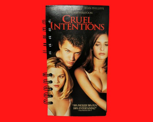 Cruel Intentions VHS Movie Notebook