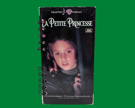 The Little Princess French Version VHS Movie Notebook