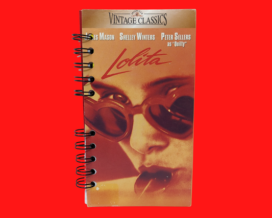 Lolita VHS Movie Notebook