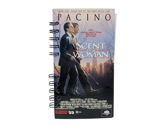 Scent Of A Woman VHS Movie Notebook