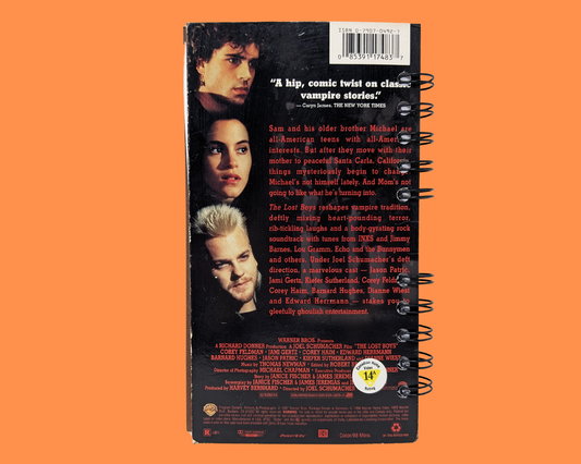 Cahier de film VHS The Lost Boys