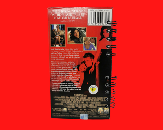 Cruel Intentions VHS Movie Notebook