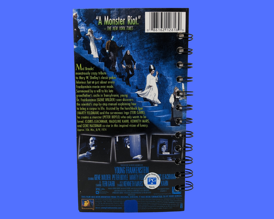 Cahier de film VHS Young Frankenstein