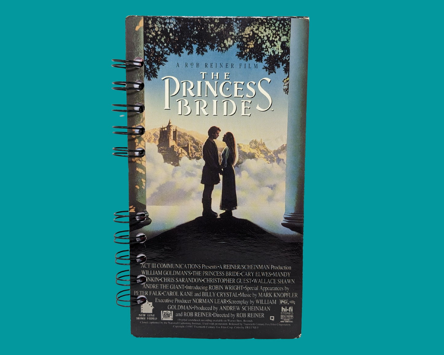 The Princess Bride VHS Movie Notebook