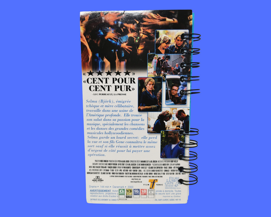 Cahier de film VHS version française de Dancer in the Dark
