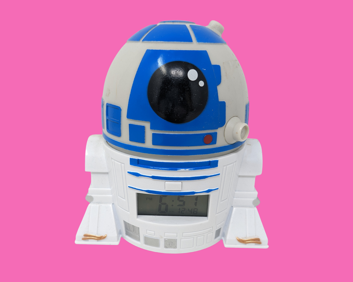 Official Star Wars R2D2 Plastic Clock