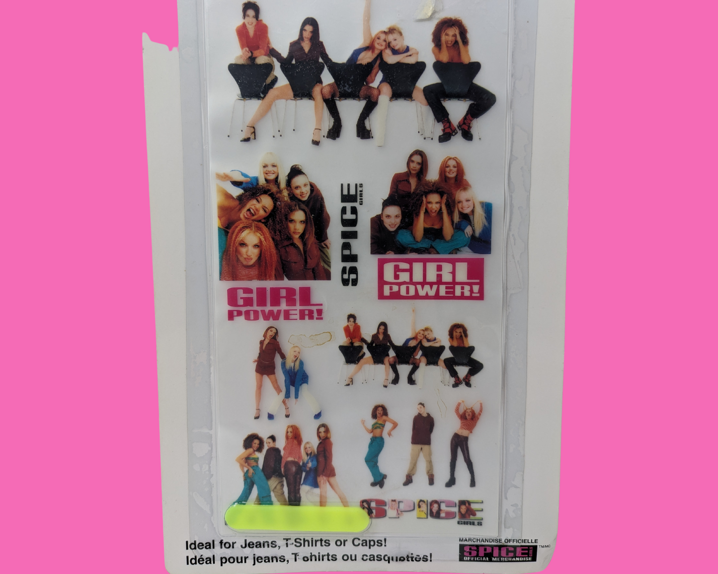 Vintage 1990's Sealed, Spice Girls Jean Rub On