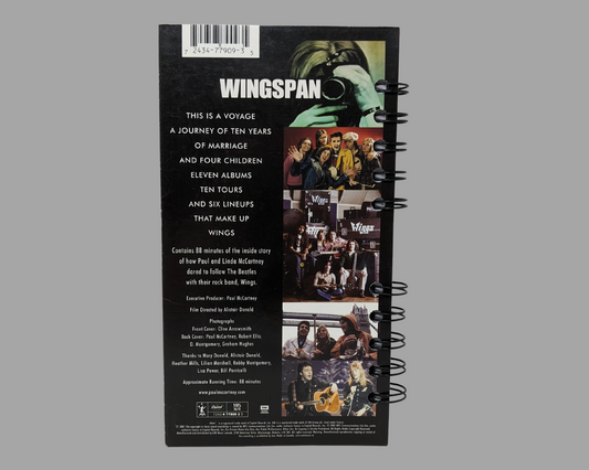 Cahier de film VHS Wingspan