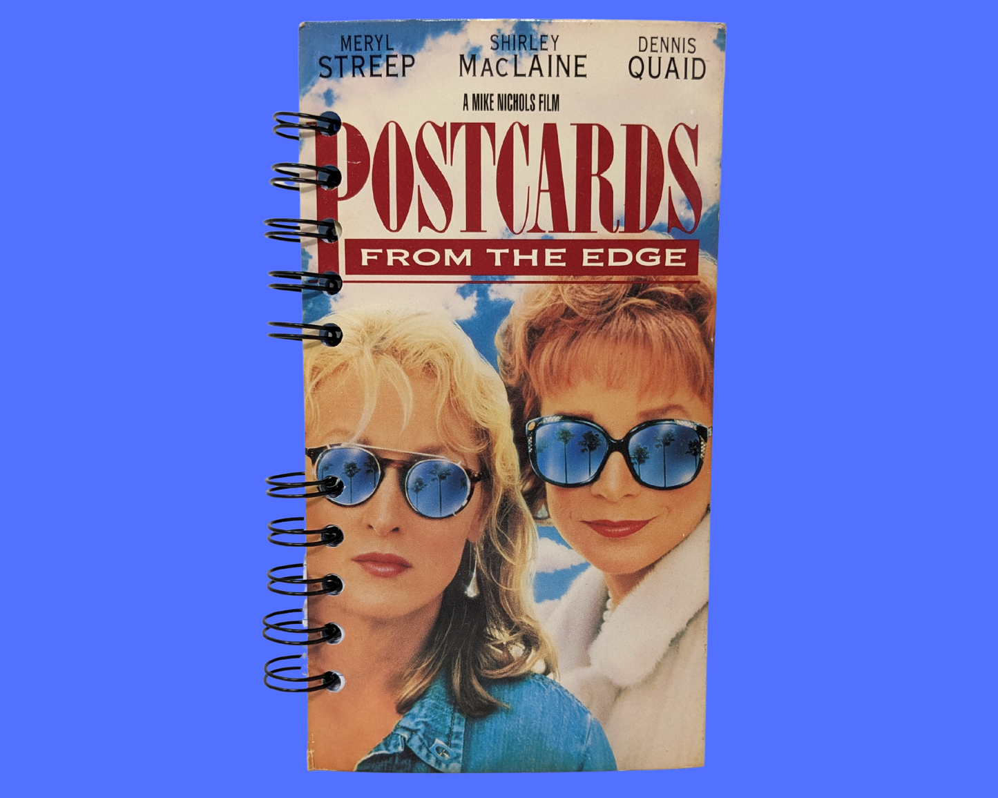 Cartes postales du bord VHS Movie Notebook