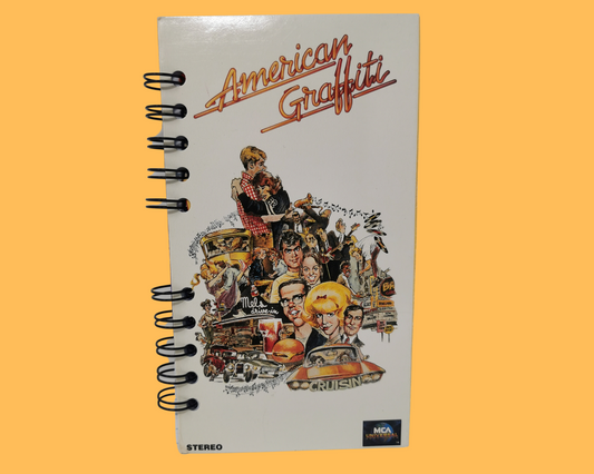 American Graffiti VHS Movie Notebook