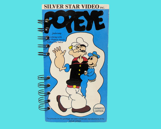 Cahier de film Popeye VHS