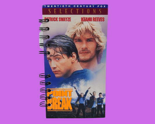 Point Break VHS Movie Notebook