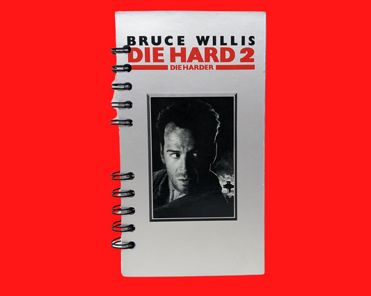 Die Hard 2 VHS Movie Notebook