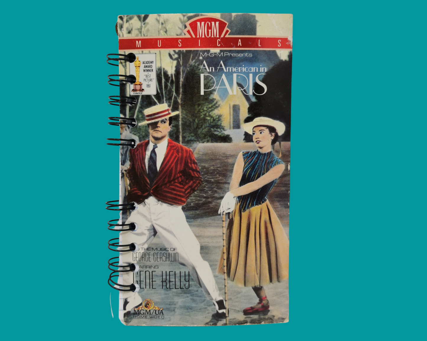 An American in Paris VHS Movie Notebook