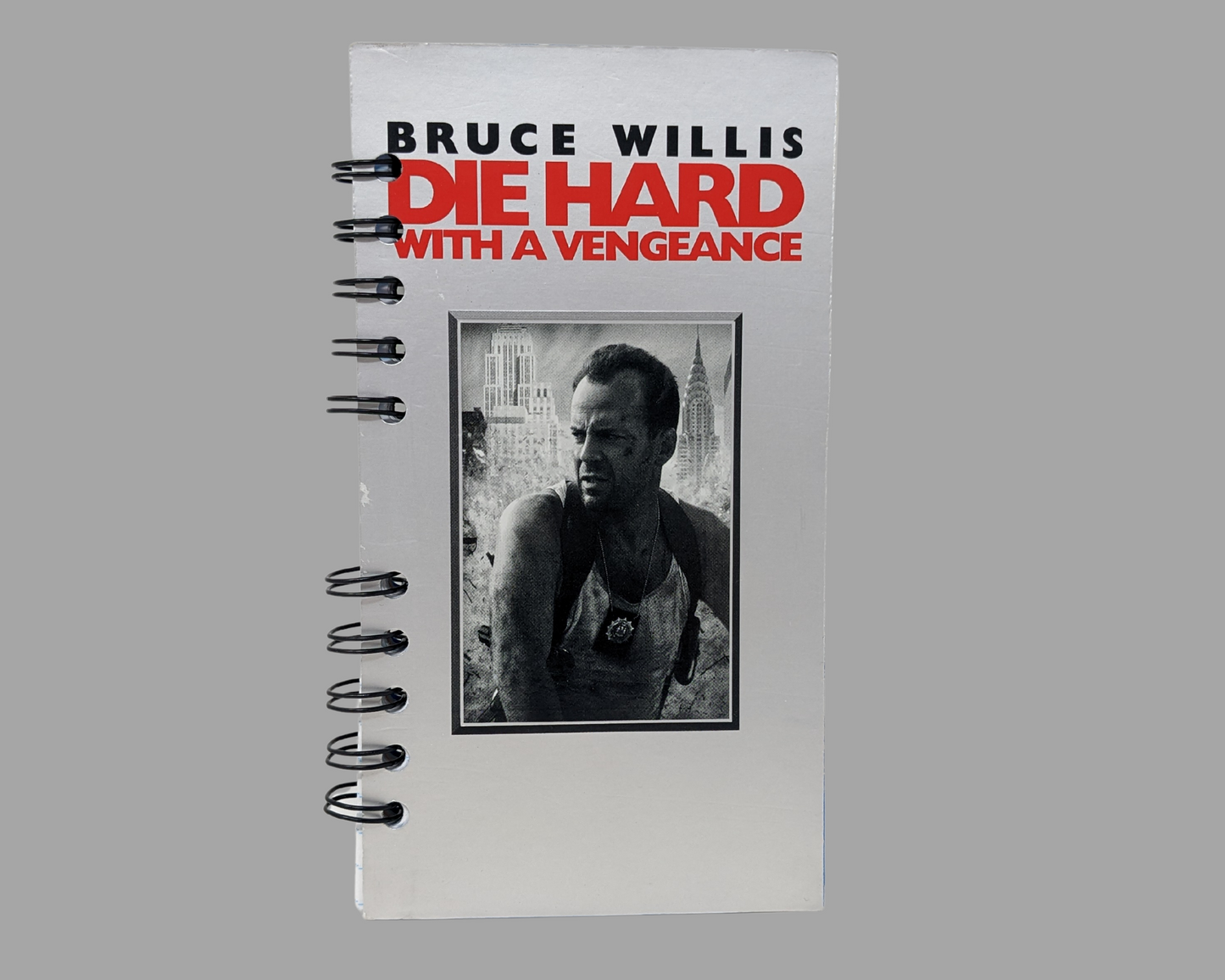 Die Hard With a Vengeance VHS Movie Notebook