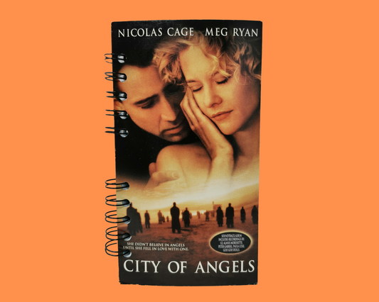 City of Angels VHS Movie Notebook