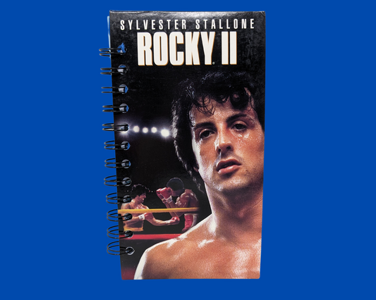 Rocky II VHS Movie Notebook