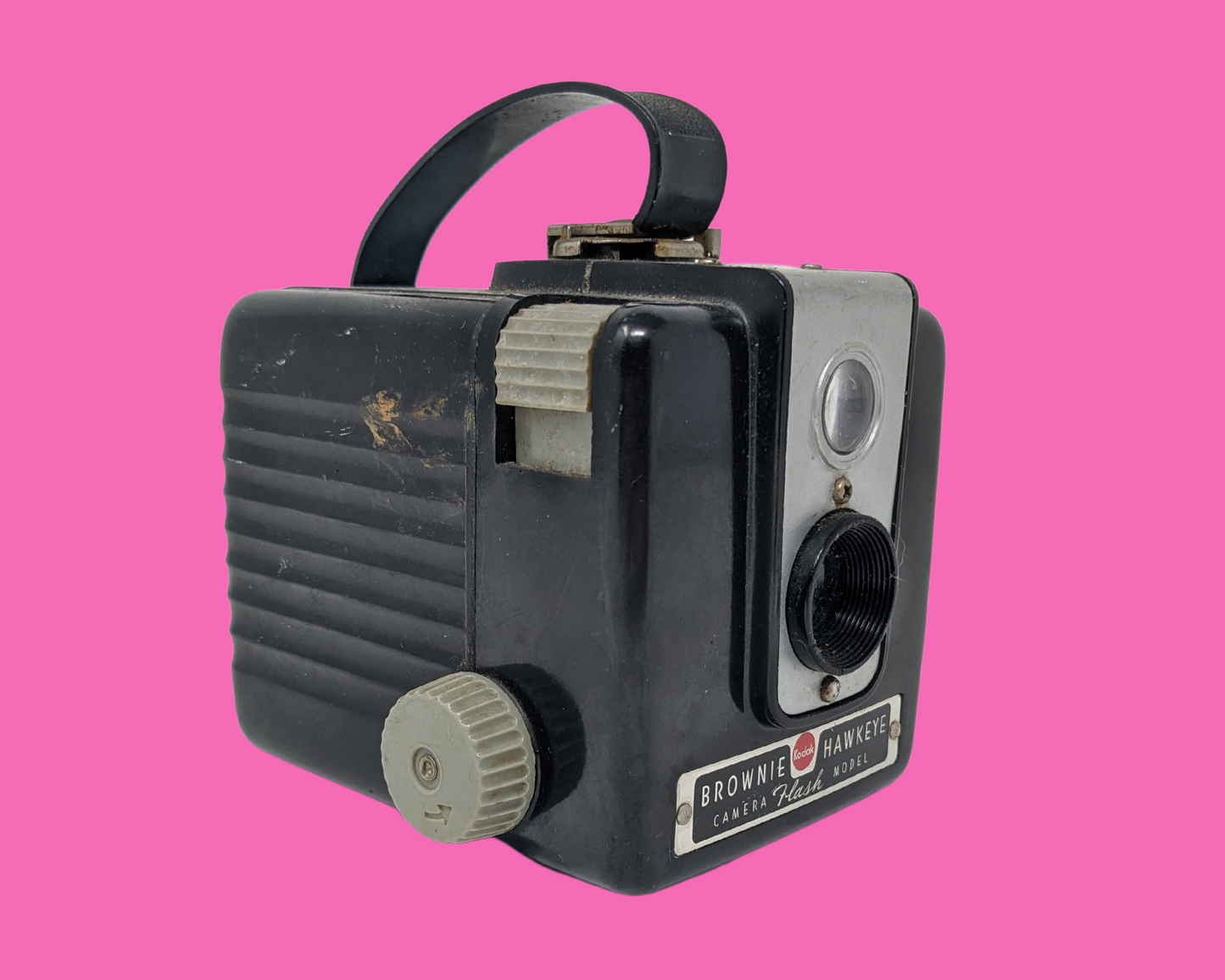 Modèle de flash d'appareil photo Brownie Kodak Hawkeye vintage des années 1950