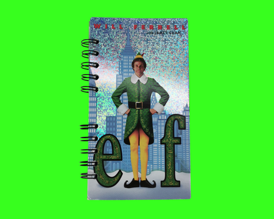 Cahier de film VHS recyclé Elf