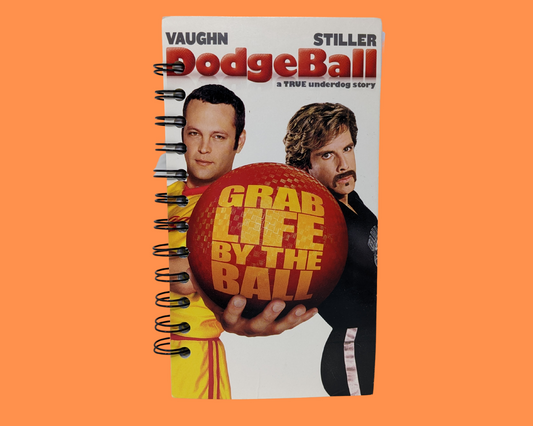 DodgeBall VHS Movie Notebook