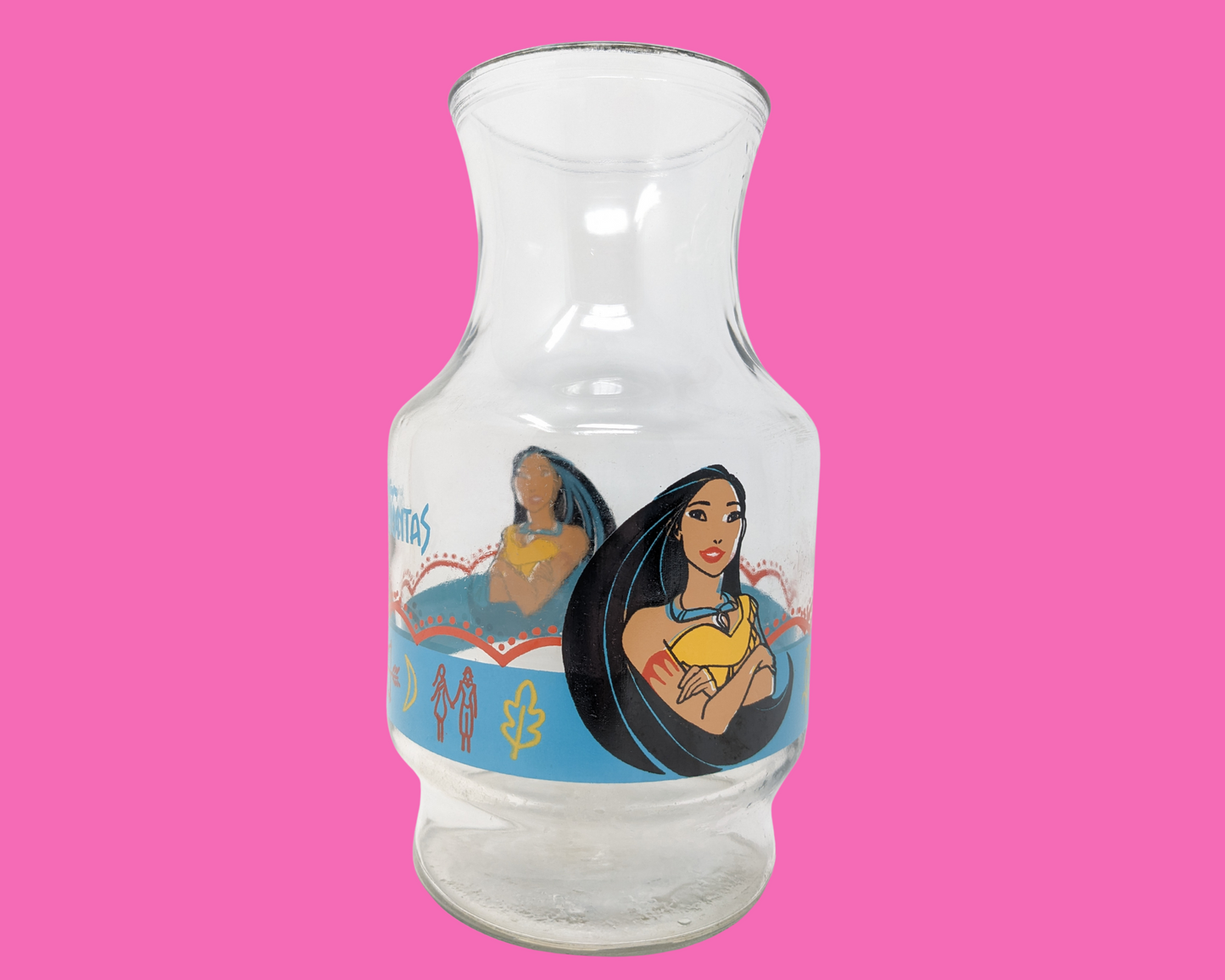 Vase Pocahontas Walt Disney des années 1990