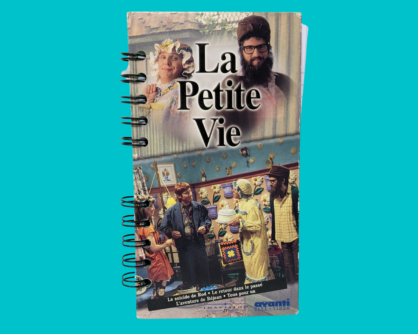 La Petite Vie VHS Movie Notebook