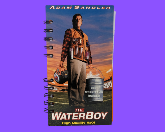 The Water Boy VHS Movie Notebook