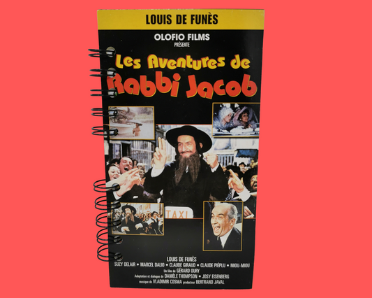 Cahier de film VHS Les Aventures de Rabbi Jacob