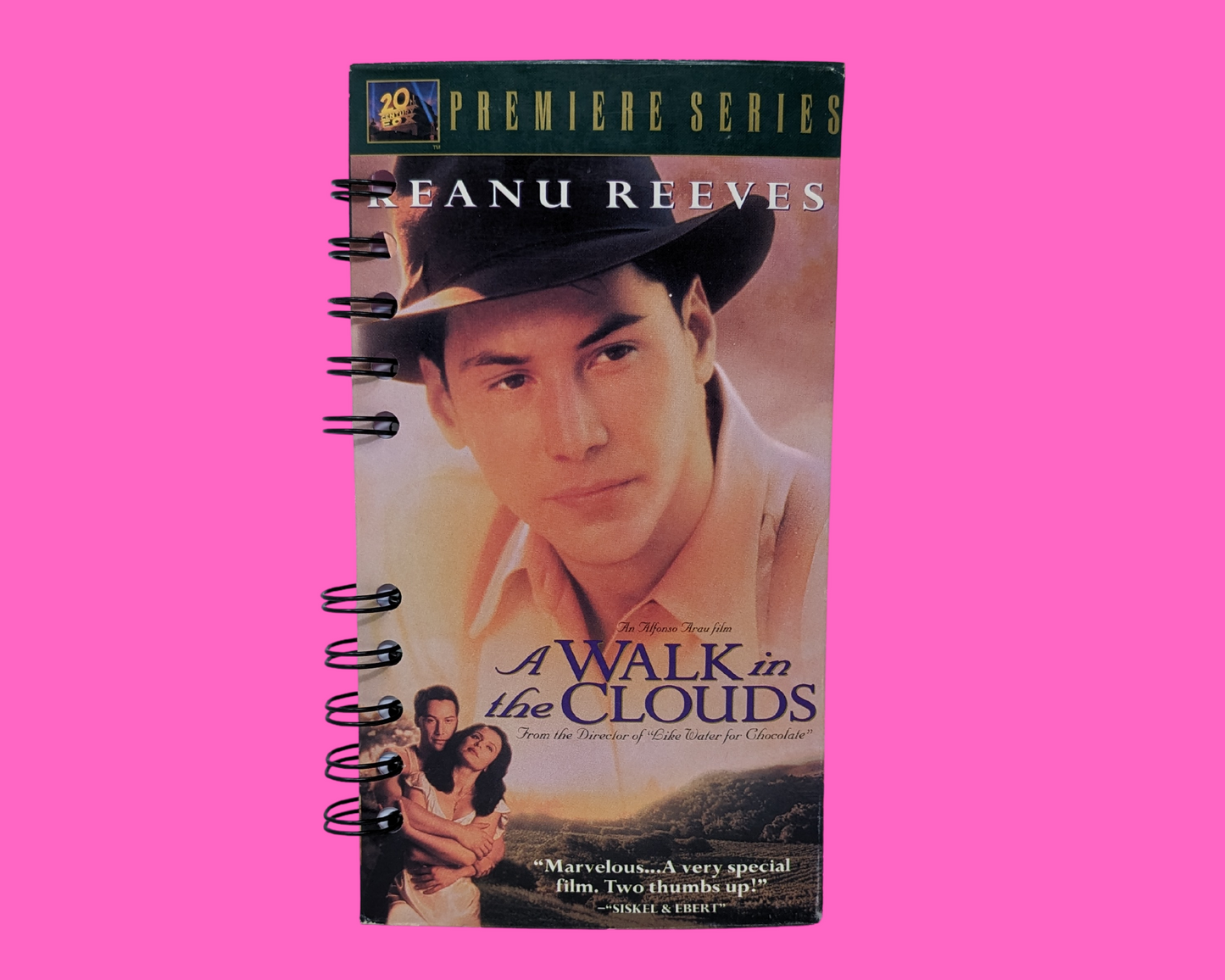 A Walk In The Clouds VHS Movie Notebook