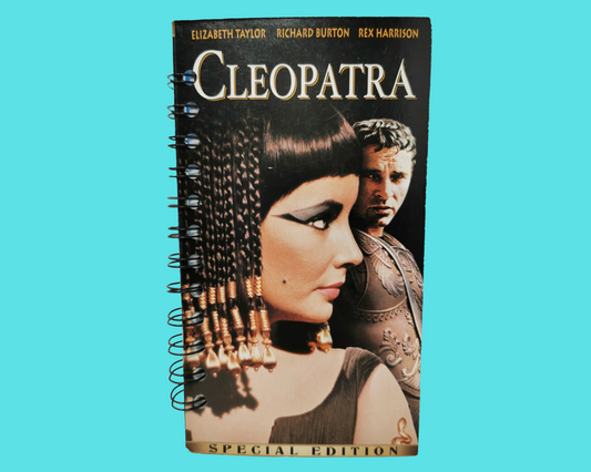 Cleopatra VHS Movie Notebook