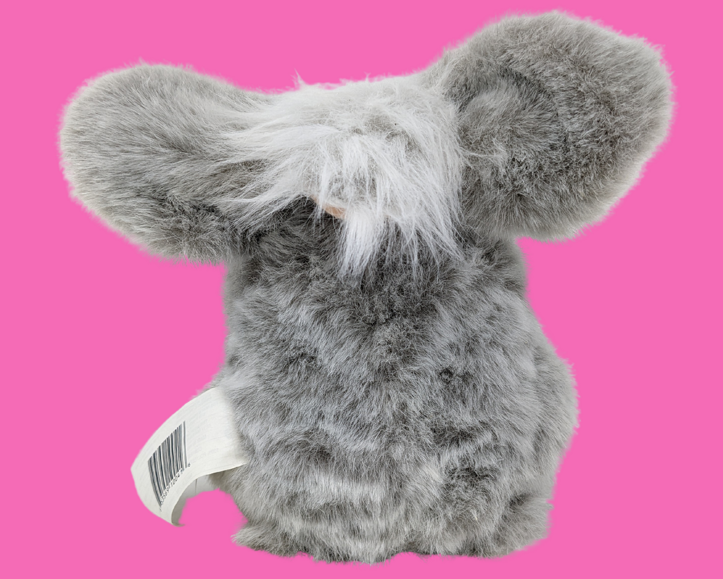 Retro, Gray Fluffy Furby Toy