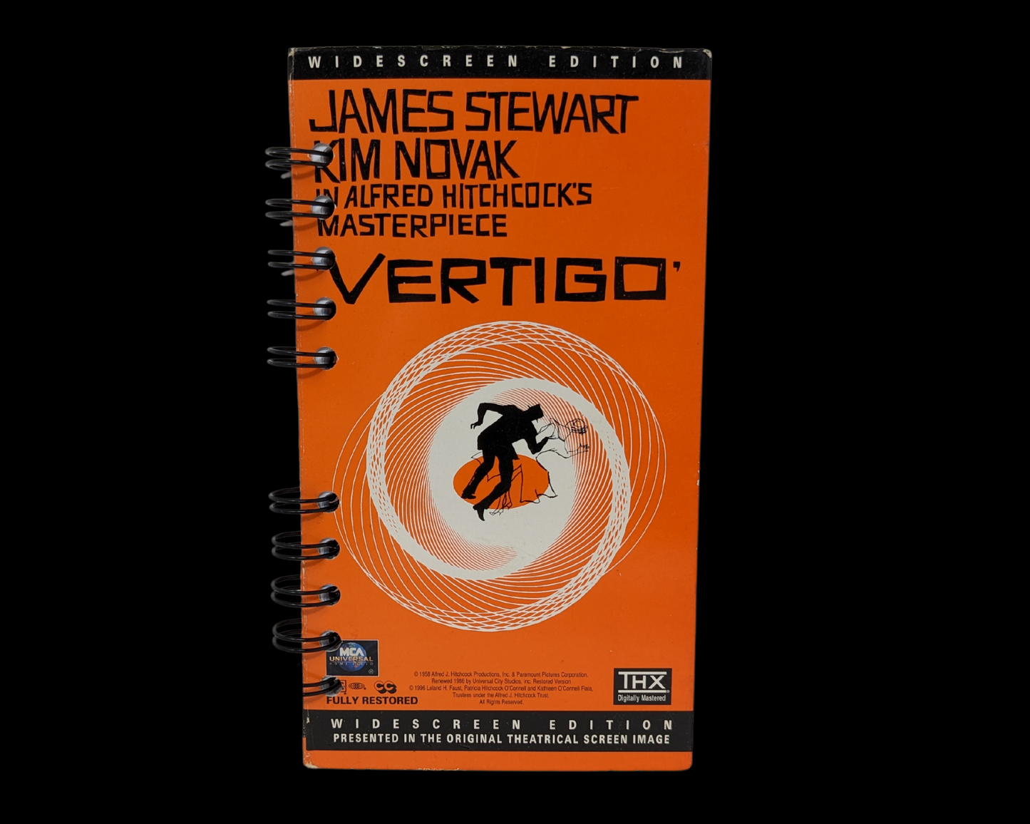 Cahier de film Vertigo VHS