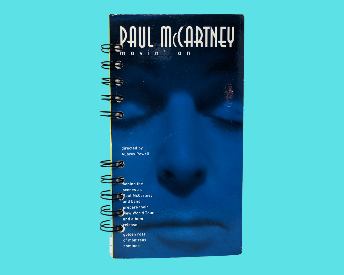 Paul McCartney, Movin' On VHS Movie Notebook