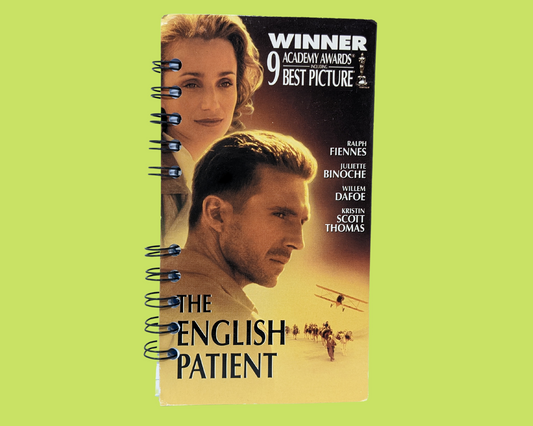 The English Patient VHS Movie Notebook