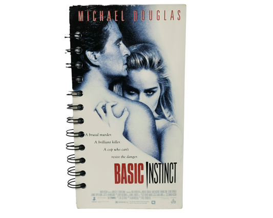 Cahier de film VHS Basic Instinct