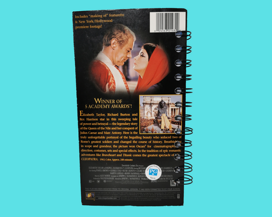 Cleopatra VHS Movie Notebook