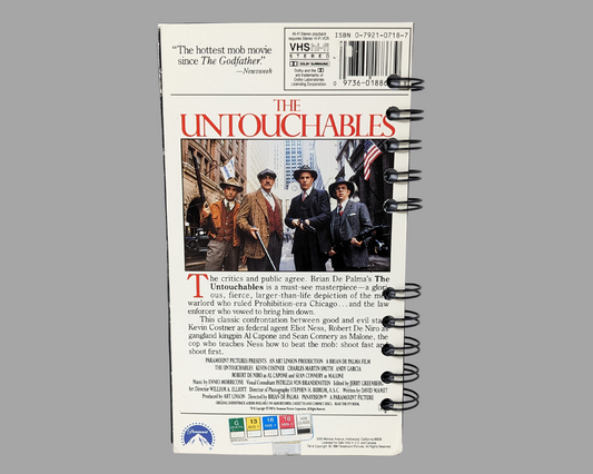 Cahier de film VHS Les Incorruptibles