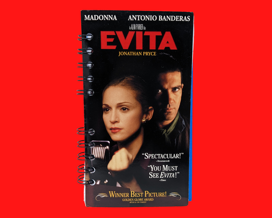 Cahier de film Evita VHS