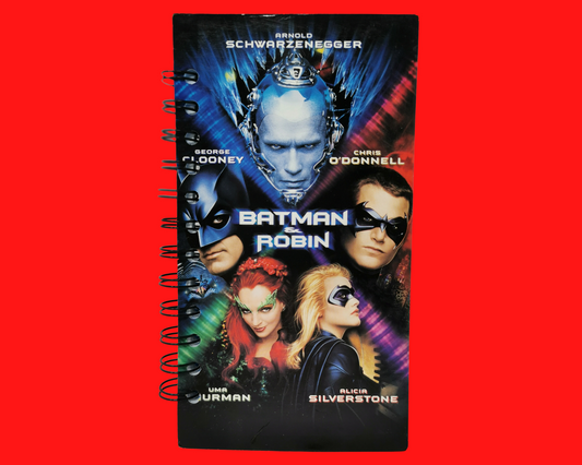 Cahier de film VHS Batman &amp; Robin