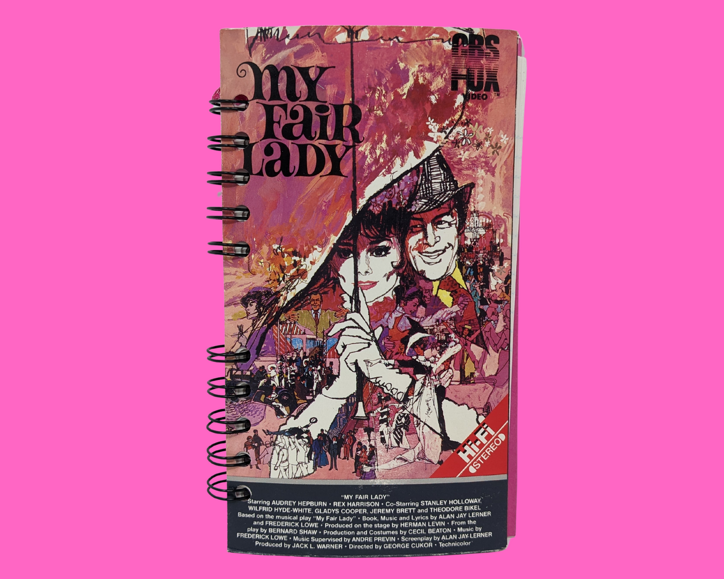 Cahier de film My Fair Lady VHS