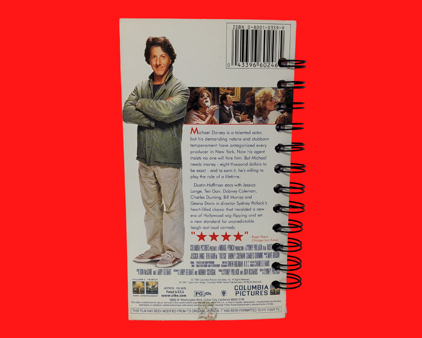 Cahier de film Tootsie VHS