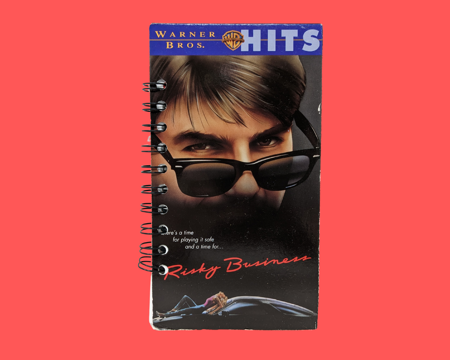 Risky Business VHS Movie Notebook