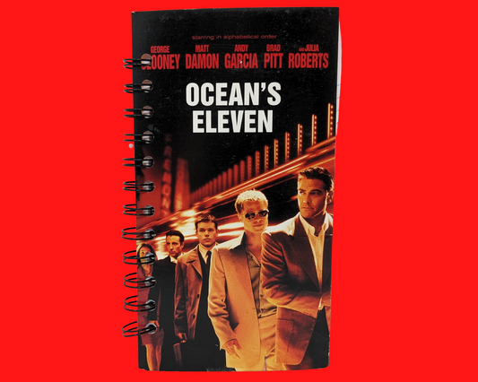 Ocean's Eleven VHS Movie Notebook