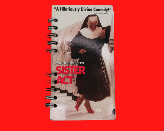 Sister Act VHS Movie Notebook