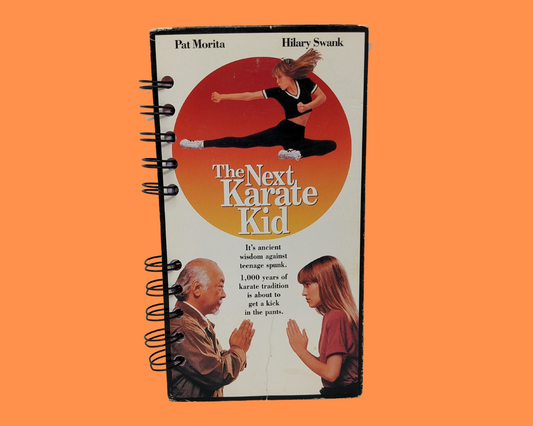 Le prochain carnet de film VHS de Karaté Kid